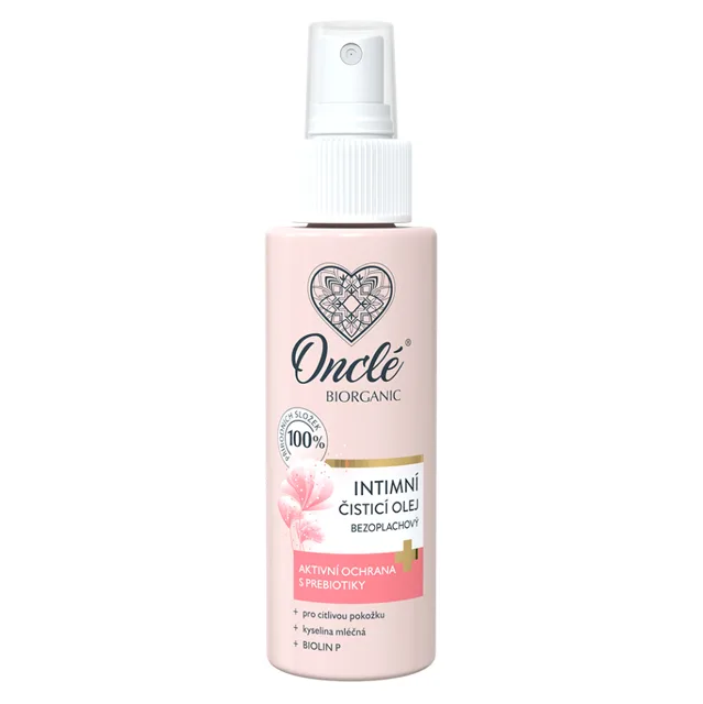 ONCLÉ BIORGANIC Intimní čisticí olej 100 ml