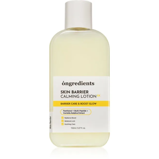 Ongredients Skin Barrier Calming Lotion EX hydratační pleťové mléko pro posílení kožní bariéry 150 ml