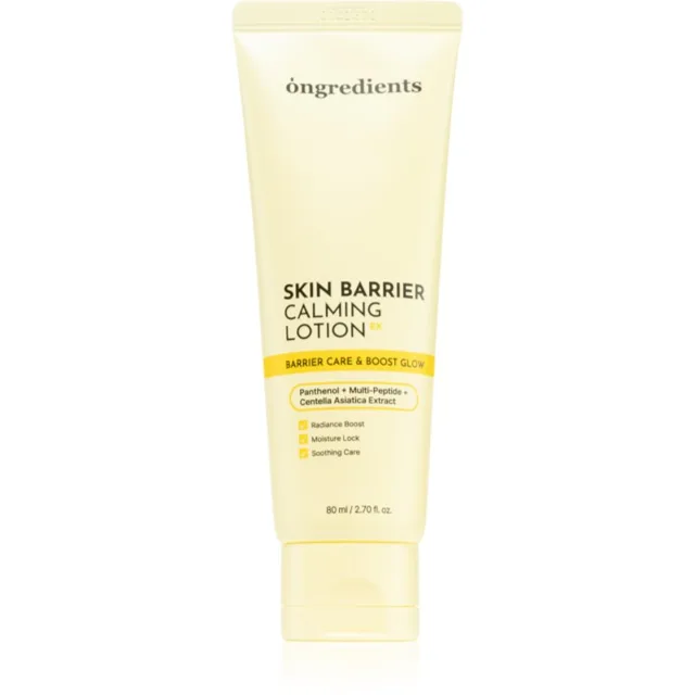 Ongredients Skin Barrier Calming Lotion EX hydratační pleťové mléko pro posílení kožní bariéry 80 ml