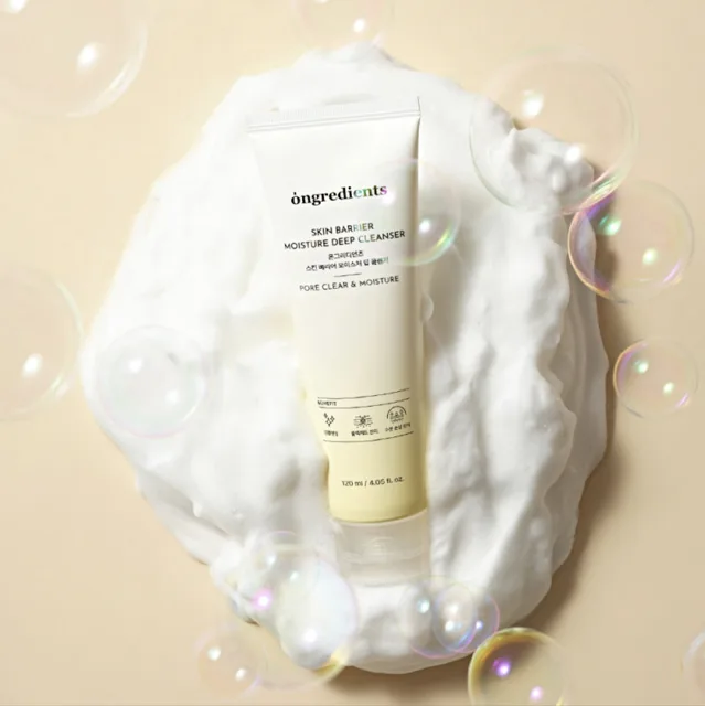 ONGREDIENTS - Skin Barrier Moisture Deep Cleanser - Hloubkově čisticí hydratační čisticí gel pro posílení kožní bariéry - 120 ml