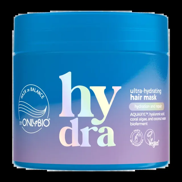 OnlyBio Hydratační maska na vlasy Hydra 400 ml