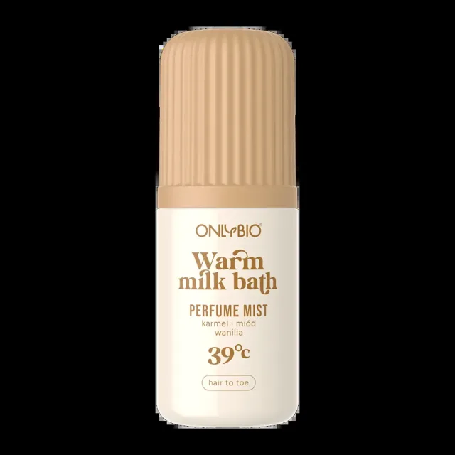 OnlyBio Parfémovaná mlha Warm milk bath 39°C 100 ml