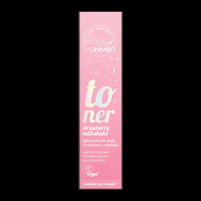OnlyBio Toner na vlasy Strawberry Milkshake 100 ml