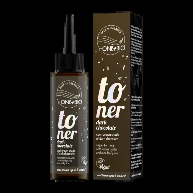 OnlyBio Vlasový toner Dark chocolate 100 ml