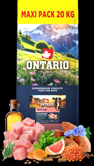 Ontario Adult Large Chicken & Sweet Potatoes 20kg