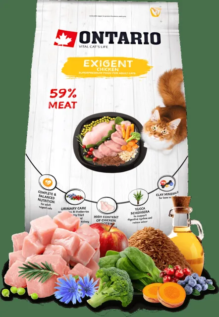 Ontario Cat Exigent 2kg