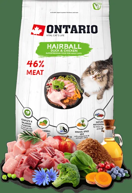 Ontario Cat Hairball 0,4 kg