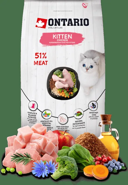 Ontario Kitten Chicken 6,5 kg