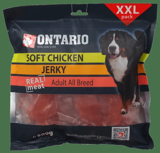 Ontario Snack Soft Chicken Jerky 500g