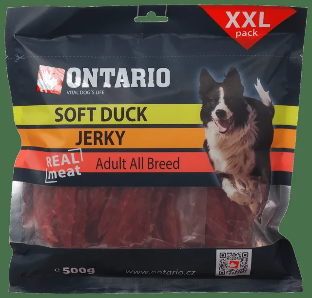 Ontario Snack Soft Duck Jerky 500g