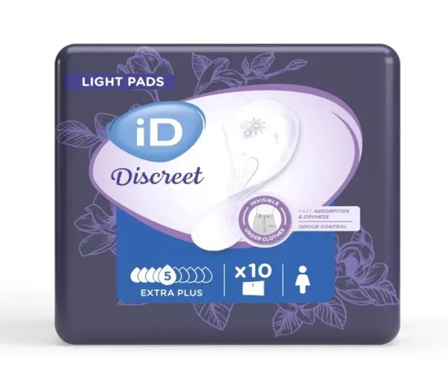 ONTEX iD Discreet Light Pads Extra Plus 10 ks