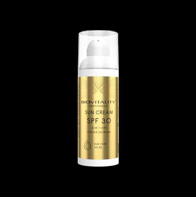 Opalovací krém SPF 30 – péče o pokožku na slunci 50 ml – Green idea