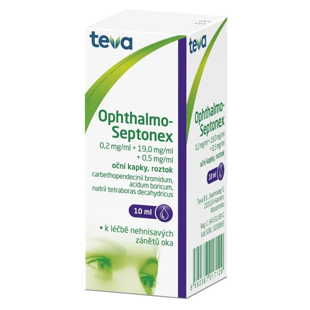 OPHTHALMO-SEPTONEX Oční kapky, roztok 10 ml