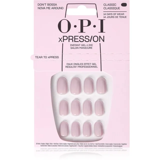 OPI xPRESS/ON umělé nehty Don’t Bossa Nova Me Around 30 ks