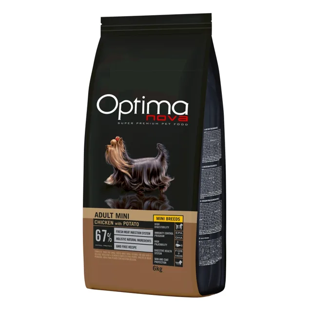 OPTIMAnova Dog Adult Mini Chicken & Potato GF 6 kg