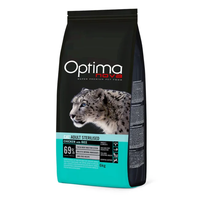 Optimanova Sterilised - výhodné balení: 2 x 6 kg