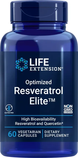 Optimized Resveratrol Elite™, 60 kapslí