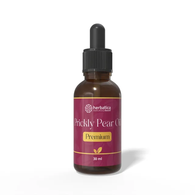 Opunciový 100% BIO přírodní za studena lisovaný olej 30 ml - Herbatica