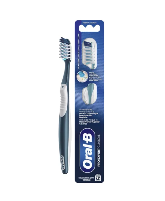 Oral-B Cross Action PRO Expert Clinical Medium manuální zubní kartáček 1 ks