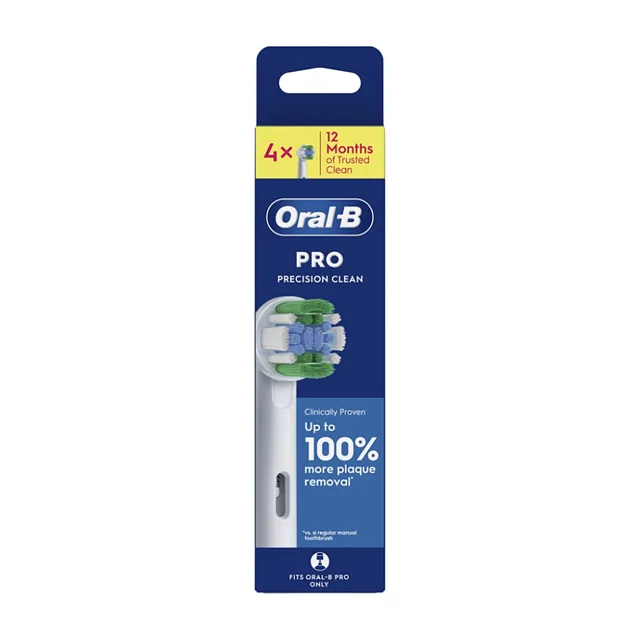 ORAL-B EB 20-4 PRO Precision Clean Kartáčkové hlavy 4 kusy