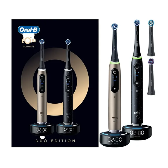 ORAL-B Elektrický zubní kartáček series iO 10 black&gold duo