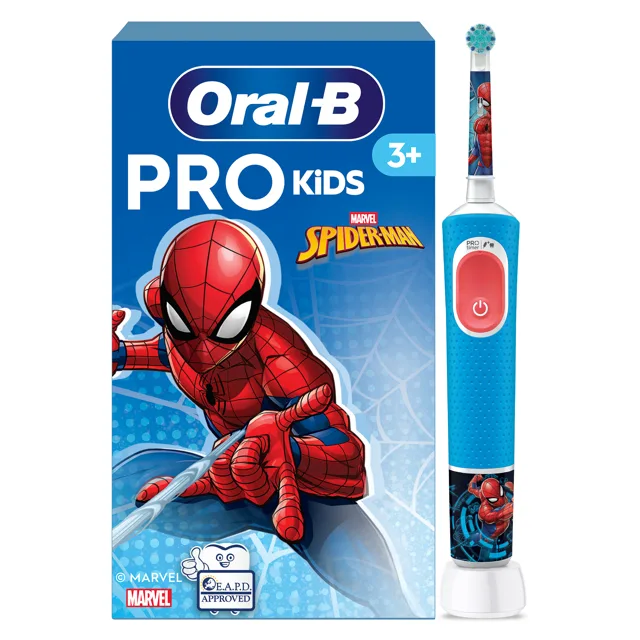 Oral B Elektrický zubní kartáček Vitality Pro Kids Spiderman