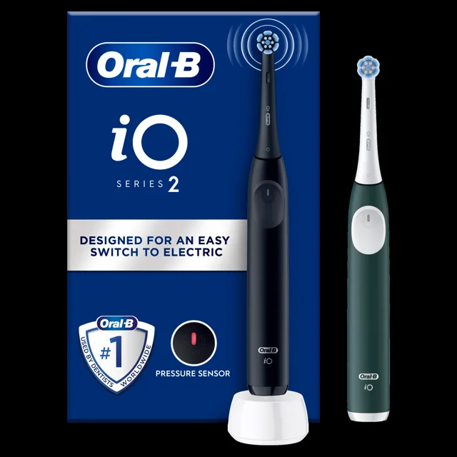 Oral-B iO Series 2 DUO Night Black + elektrický zubní kartáček