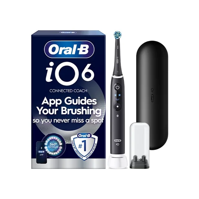 Oral-B iO Series 6 elektrický zubní kartáček Black Onyx