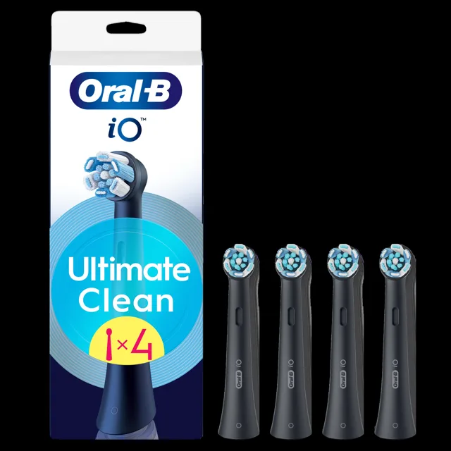 Oral-B iO Ultimate Clean Black náhradní hlavice 4ks