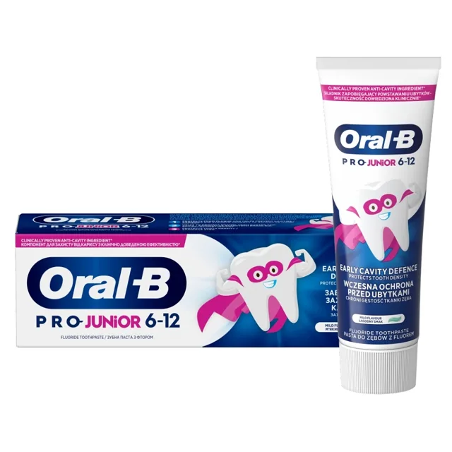 ORAL-B Junior Zubní pasta pro děti ve věku 6 - 12 let 75 ml