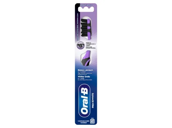 Oral-b Kartáček Pro-3d Whitening Clean Charcoal 1ks - Medium