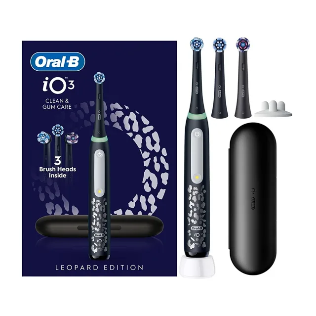 ORAL-B Series iO 3 elektrický zubní kartáček + 3 hlavice + pouzdro