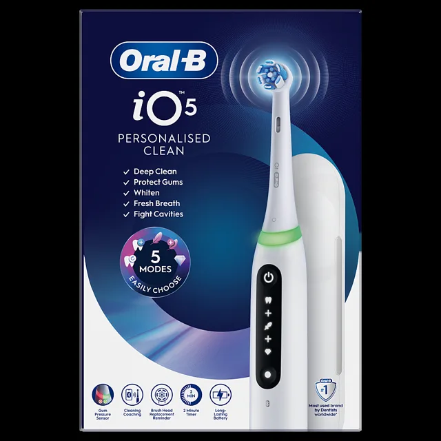 ORAL-B Series iO 5 quite white elektrický zubní kartáček