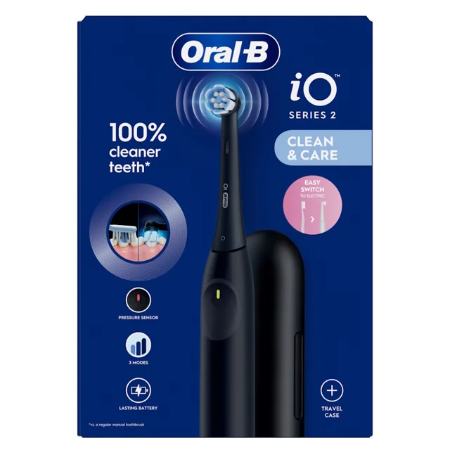 ORAL-B Series iO2 elektrický zubní kartáček s cestovním pouzdrem
