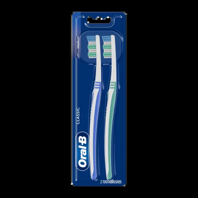 Oral-B Zubní kartáčky Classic Medium 2 ks 2 ks
