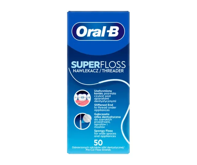 Oral-B Zubní nit Superfloss 50 ks