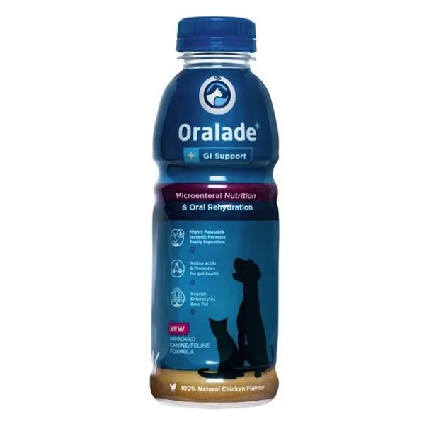 ORALADE Rehydratační roztok pes a kočka 500 ml