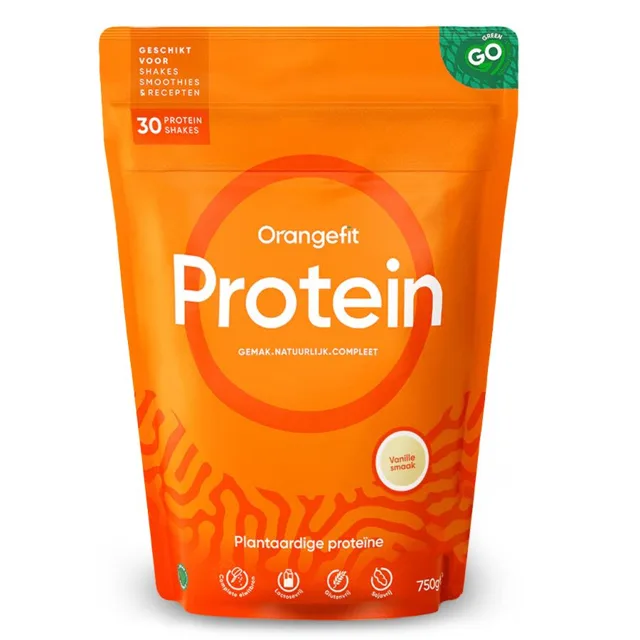 Orangefit Plant Protein, vanilka, 750 g