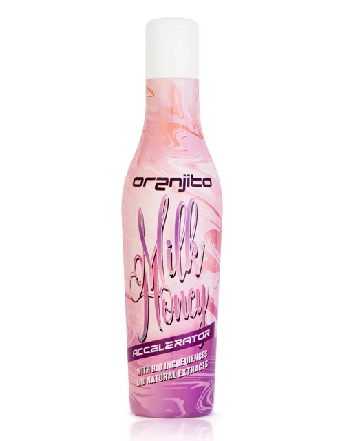 Oranjito Opalovací mléko do solária s medem (Milk and Honey Accelerator) 200 ml