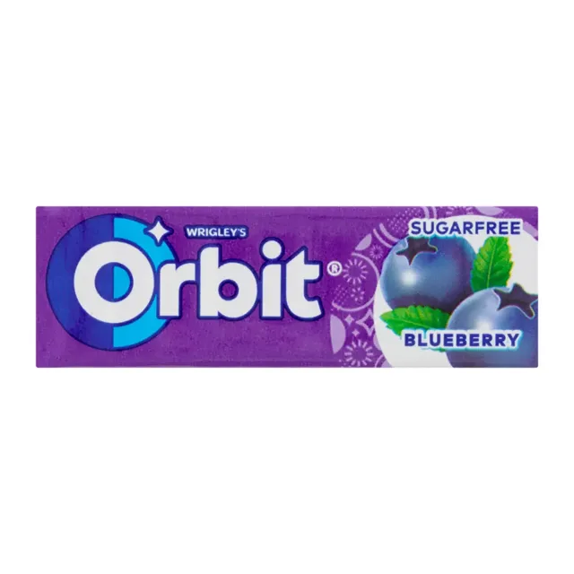 Orbit Žvýkačky Wrigley's Blueberry 14 g