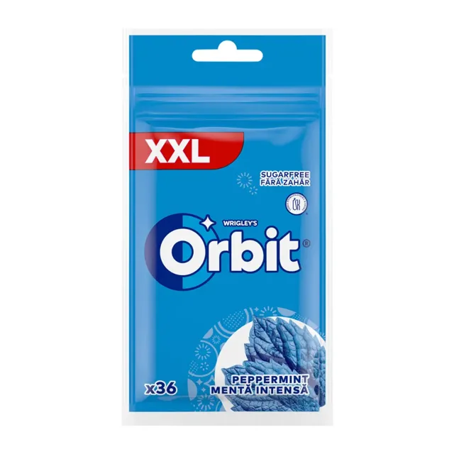Orbit Žvýkačky Wrigley's Peppermint 50 g