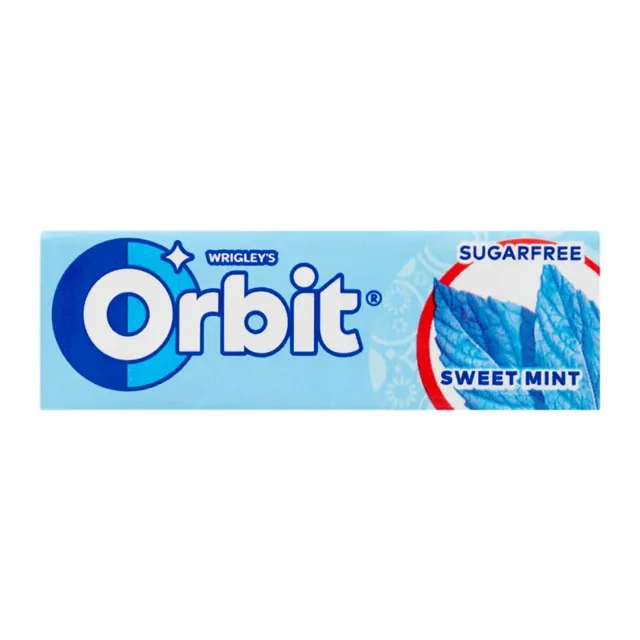 Orbit Žvýkačky Wrigley's Sweet Mint 14 g