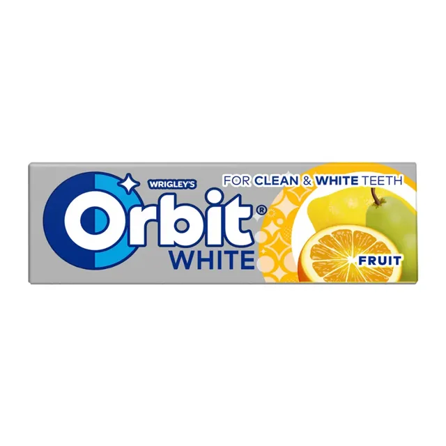 Orbit Žvýkačky Wrigley's White Fruit 14 g