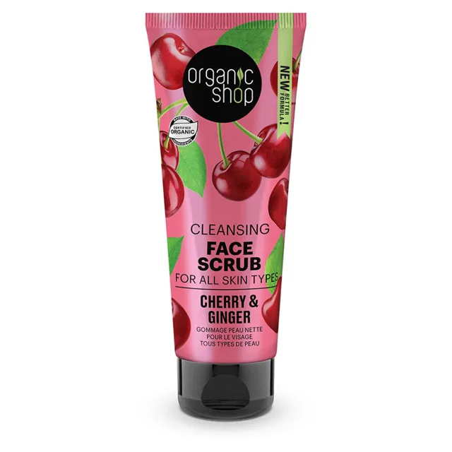 ORGANIC SHOP Čistící peeling Zázvorová višeň 75 ml