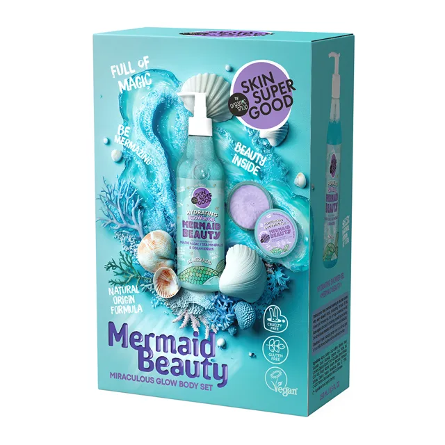 Organic Shop Dárková sada Mermaid Beauty Miraculous Glow Body Set