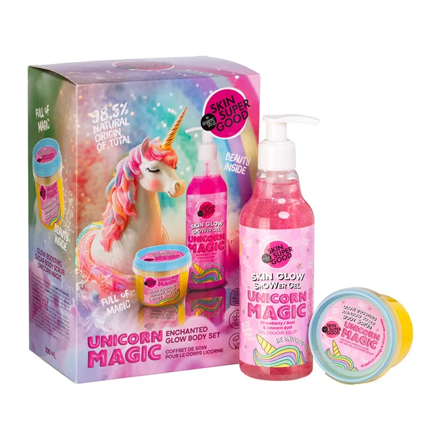 Organic Shop Dárková sada Unicorn Magic Enchanted Glow Body Set