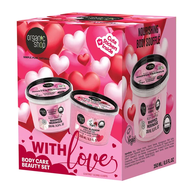 Organic Shop Dárková sada With Love Body Care Beauty Set