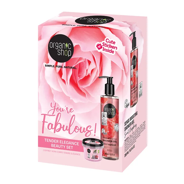 Organic Shop Dárková sada You´re Fabulous! Tender Elegance Beauty Set