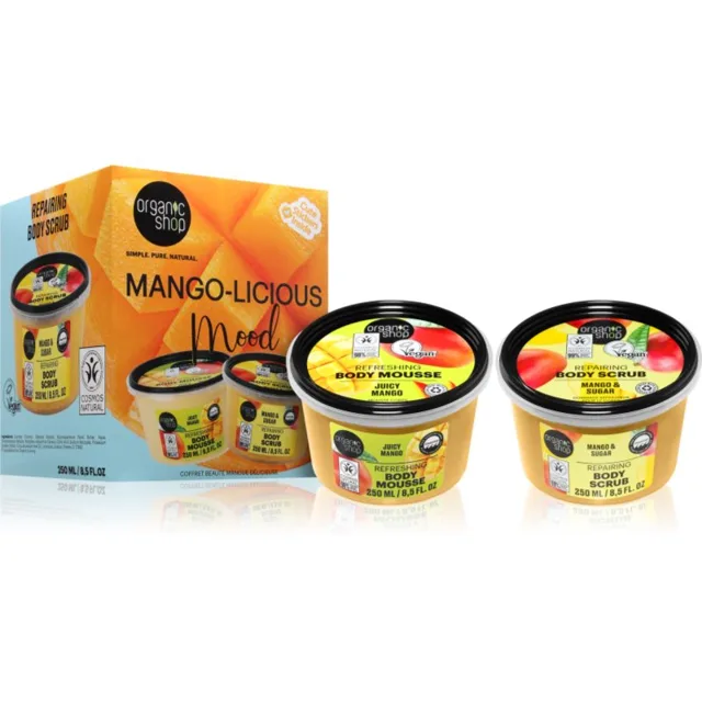 Organic Shop Mango-licious Mood Beauty Set dárková sada na tělo