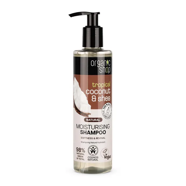 Organic Shop Simple Šampon Kokos a Bambucké máslo 280 ml